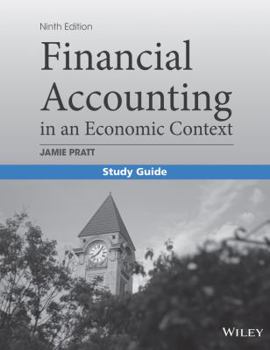 Paperback Study Guide to Accompany Financial Accounting in an Economic Context 9e Book