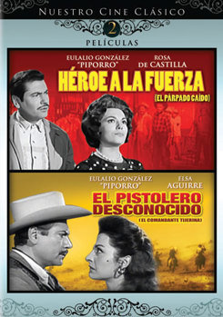 DVD Heroe a la Fuerza / El Pistolero Desconocido Book