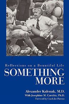 Hardcover Something More: Reflections on a Bountiful Life Book