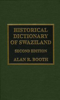 Hardcover Historical Dictionary of Swaziland Book