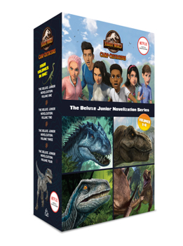 Hardcover Camp Cretaceous: The Deluxe Junior Novelization Boxed Set (Jurassic World: Camp Cretaceous) Book