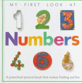 Hardcover My First Look at Numbers Book