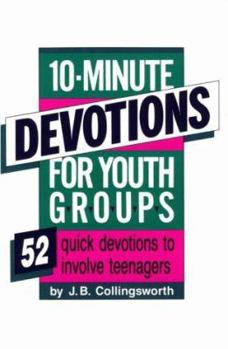 Paperback 10-Minute Devotions for Youth Groups Book