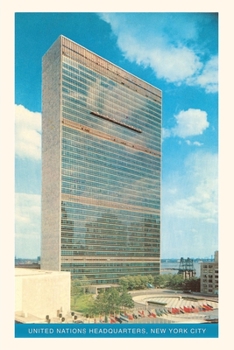 Paperback Vintage Journal United Nations Building, New York City Book