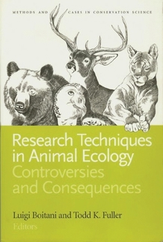 Paperback Research Techniques in Animal Ecology: Controversies and Consequences Book