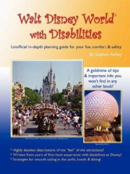 Paperback Walt Disney World with Disabilities Book