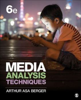 Media Analysis Techniques - Book  of the Commtext Series