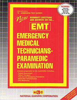 Spiral-bound Emergency Medical Technicians-Paramedic Examination (Emt) Book