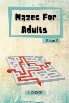 Paperback Mazes for Adults Book