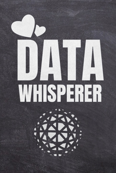 Paperback Data Whisperer: Dot Grid Notebook For BCBA-D ABA BCaBA RBT BCBA Behavior Analyst (120 Pages 6" x 9") Book