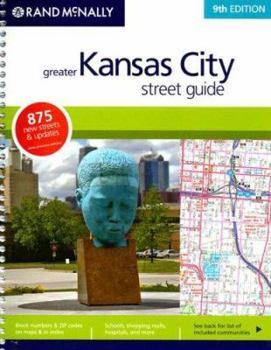 Spiral-bound Rand McNally Greater Kansas City Street Guide Book