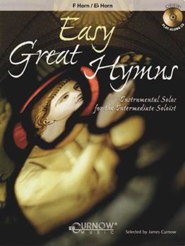 Paperback Easy Great Hymns: F Horn or Eb Horn - Grade 2 Book