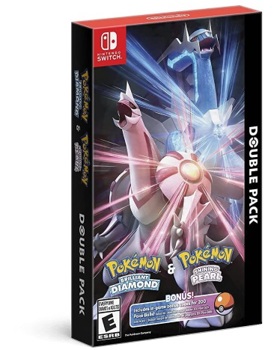 Game - Nintendo Switch Pokemon Brilliant Diamond & Shining Pearl Double Pack Book