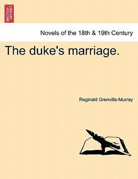 Paperback The Duke's Marriage. Book