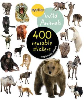 Paperback Eyelike Stickers: Wild Animals Book