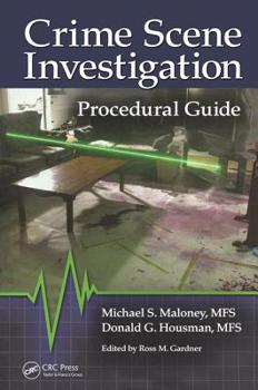 Spiral-bound Crime Scene Investigation Procedural Guide Book