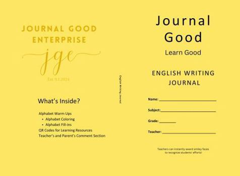 Paperback English Writing Journal Book