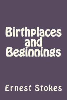 Paperback Birthplaces and Beginnings Book