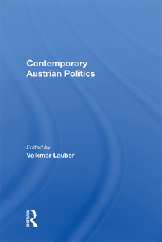 Hardcover Contemporary Austrian Politics Book