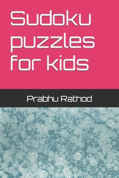 Paperback Sudoku puzzles for kids Book