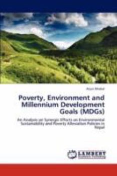 Paperback Poverty, Environment and Millennium Development Goals (Mdgs) Book