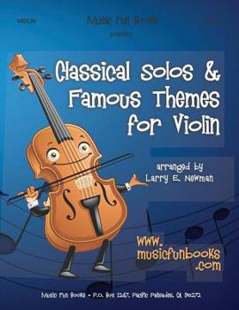 Paperback Classical Solos & Famous Themes for Violin Book