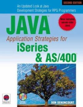 Paperback Java Application Strategies for iSeries and AS/400 [With CDROM] Book