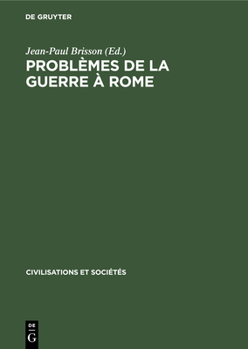Hardcover Problèmes de la Guerre À Rome [French] Book
