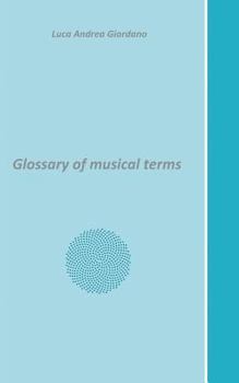 Paperback Glossary of musical terms Book