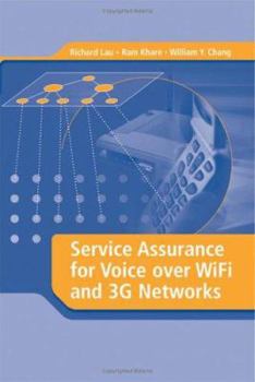 Hardcover Service Assurance for Voice Over WiFi and 3G Networks Book
