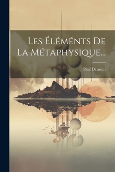 Paperback Les Éléménts De La Métaphysique... [French] Book