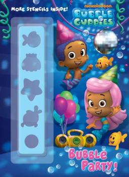Paperback Bubble Party! (Bubble Guppies) (Color Plus Stencil) Book