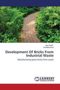 Paperback Development Of Bricks From Industrial Waste Book