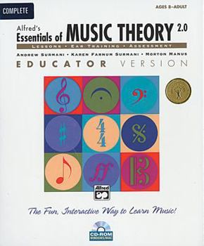 Paperback Alfred's Essentials of Music Theory Software, Version 2.0: Complete Educator Version, Software Book