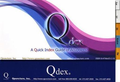 Qdex: A Quick Index Guide of Acupoints