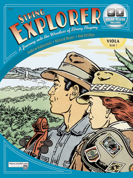 Paperback String Explorer, Bk 1: Viola, Book & Online Audio/Software Book