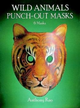 Paperback Wild Animals Punch-Out Masks Book