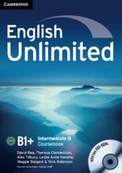 Paperback English Unlimited Intermediate B Combo with DVD-ROMs (2) Book