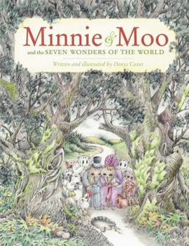 Hardcover Minnie & Moo and the Seven Wonders of the World Book