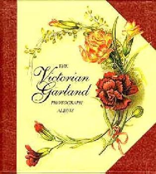 Hardcover Victorian Garland Photo Album Book