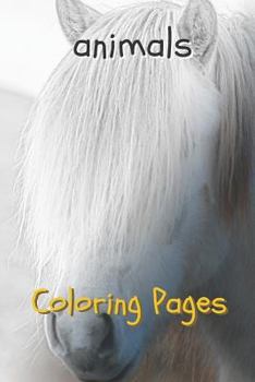 Paperback Animal Coloring Pages Book