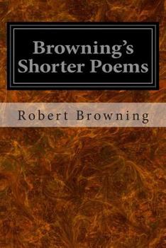 Paperback Browning's Shorter Poems Book