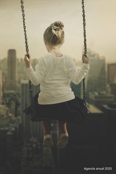 Agenda anual 2020: Agenda anual para 2020, 12 meses, agenda de 52 semanas  con tareas y metas; formato práctico 6x9; motivo: Schaukel (Spanish Edition)