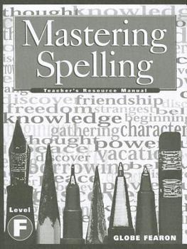 Paperback Mastering Spelling Level F TM 2000c Book