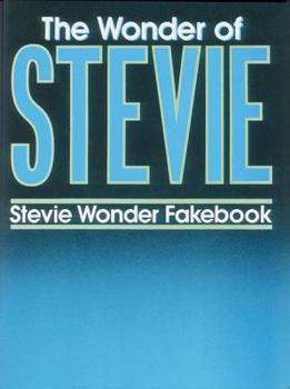 Paperback The Wonder of Stevie: Stevie Wonder Fakebook Book