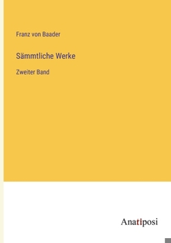 Paperback Sämmtliche Werke: Zweiter Band [German] Book