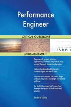 Paperback Performance Engineer Critical Questions Skills Assessment Book