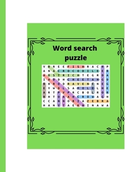 Paperback Word search puzzle game for your daily life: 195 pages Book