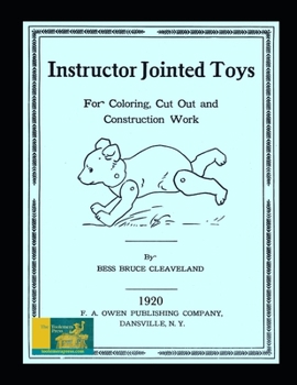 Paperback Instructor Jointed Toys: For Coloring, Cut Out And Construction Work Book