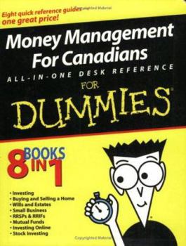 Paperback Money Management for Canadians All-In-One Desk Reference for Dummies Book